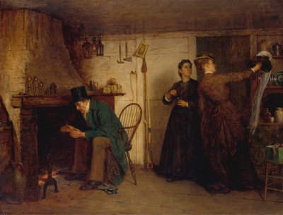The New Bonnet by Eastman Johnson