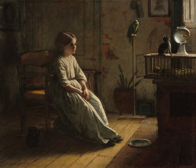 The Pets by Eastman Johnson
