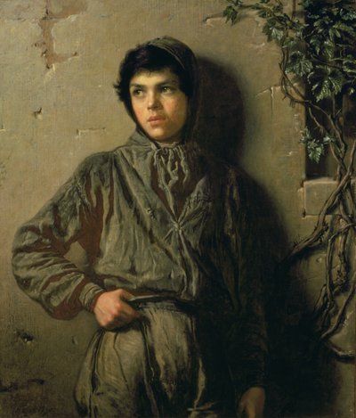 The Savoyard Boy, 1853 by Eastman Johnson