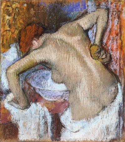 Woman Sponging Her Back by Edgar Degas