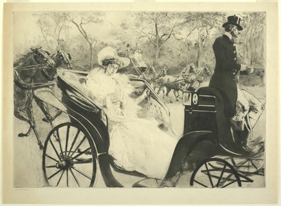 Promenade by Edgar Chahine