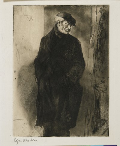 A Beggar by Edgar Chahine