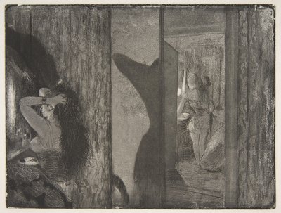 Actresses in Their Dressing Rooms by Edgar Degas