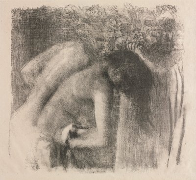 After the Bath (large version) by Edgar Degas