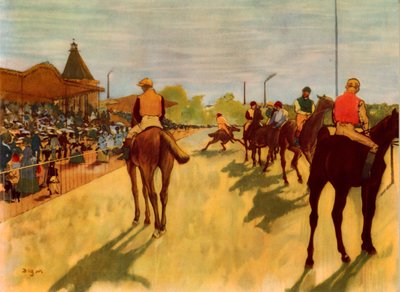 At the Races by Edgar Degas