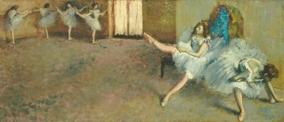 Before the Ballet by Edgar Degas