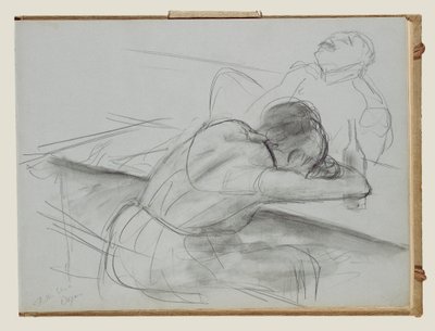 Brothel Scene by Edgar Degas