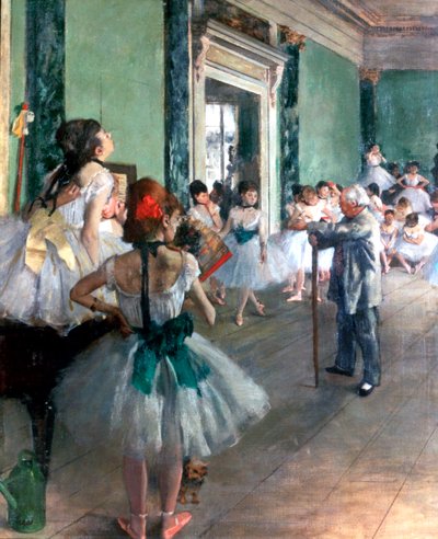 Dance Class, 1874 by Edgar Degas