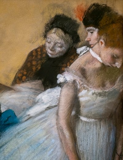Dance Exam (detail) by Edgar Degas