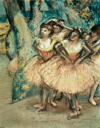 Dancers in Pink by Edgar Degas