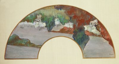 Fan by Edgar Degas