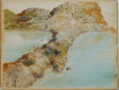 Rocky Coast by Edgar Degas