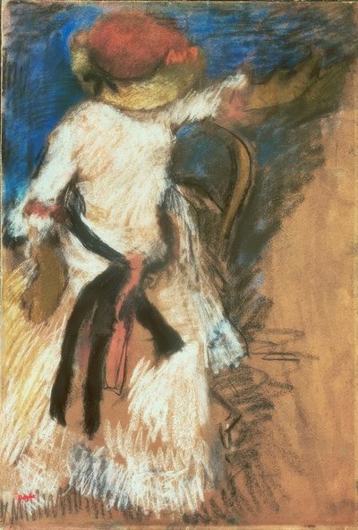 Seated Woman by Edgar Degas
