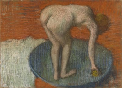 Woman in the Tub by Edgar Degas
