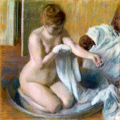 Woman in the Tub by Edgar Degas