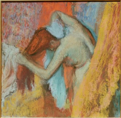 Woman at Her Toilet by Edgar Degas