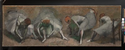 Frieze of Dancers, c.1895 by Edgar Degas