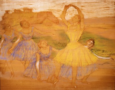 Group of Dancers, c.1895-1897 by Edgar Degas