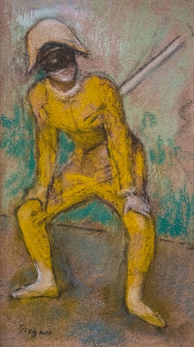 Harlequin by Edgar Degas