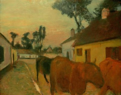 Return of the Herd by Edgar Degas