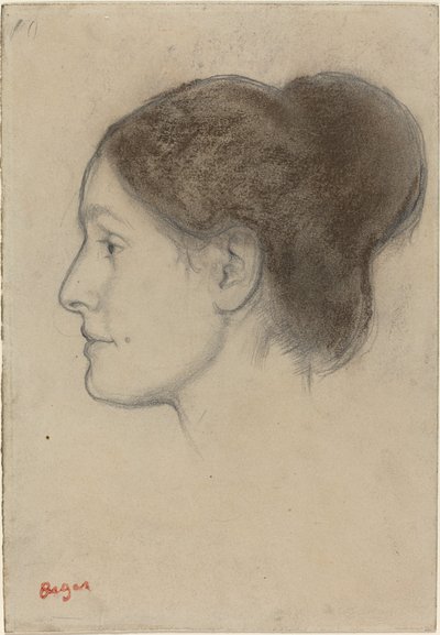Hortense Valpinçon by Edgar Degas
