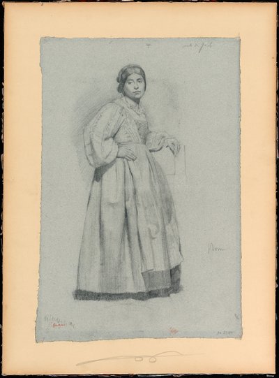 Italian (Gaeta) by Edgar Degas