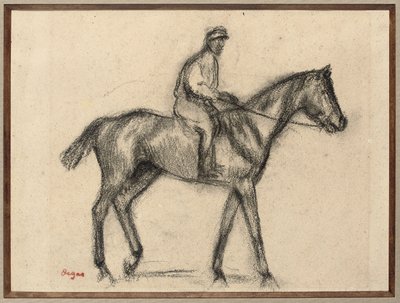Jockey by Edgar Degas