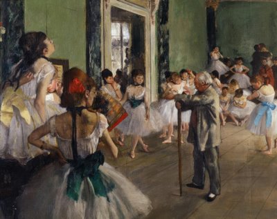 The Dance Class by Edgar Degas