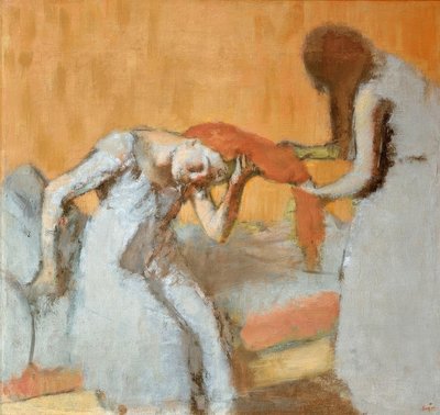 The Hairstyle by Edgar Degas