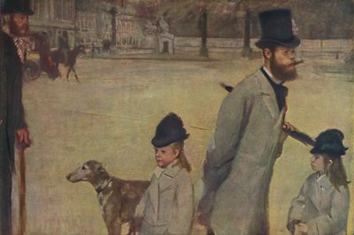 Le Vicomte Lepic, 1875, 1937 by Edgar Degas