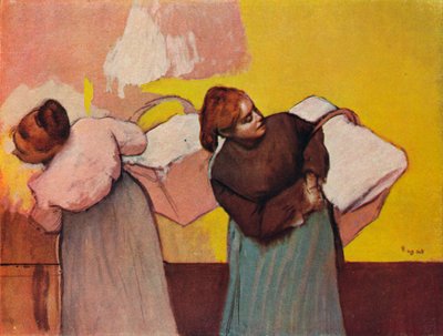 Les Blanchisseuses by Edgar Degas