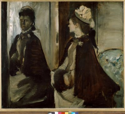 Madame Jeantaud at the Mirror by Edgar Degas