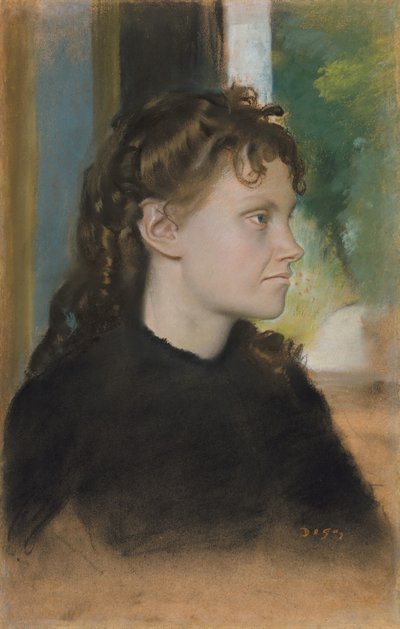Madame Théodore Gobillard, 1869 by Edgar Degas