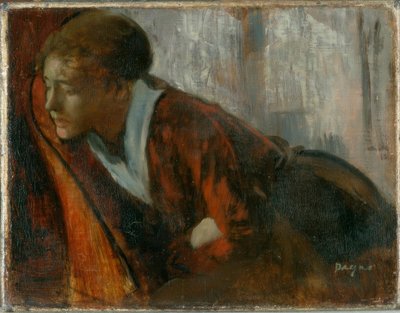 Melancholy by Edgar Degas