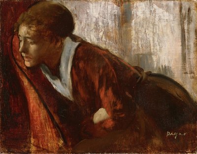 Melancholy by Edgar Degas