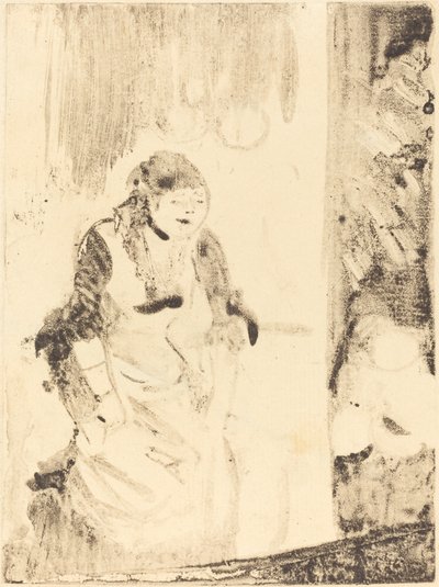 Mlle Bécat by Edgar Degas