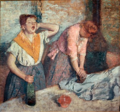 Ironers by Edgar Degas
