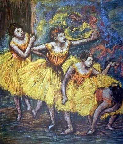Four Dancers by Edgar Degas
