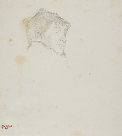 Portrait of Madame Dietz-Monnin by Edgar Degas