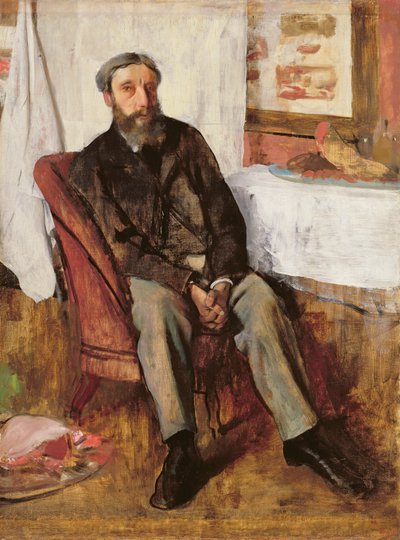 Portrait of a Man, c.1866 by Edgar Degas
