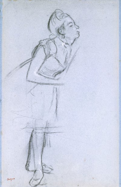Profile of a Dancer by Edgar Degas