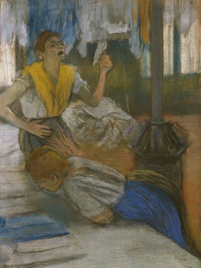 Reading a Letter by Edgar Degas