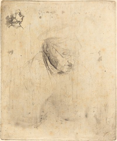 René-Hilaire de Gas, Grandfather of the Artist by Edgar Degas
