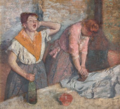 The Ironers by Edgar Degas