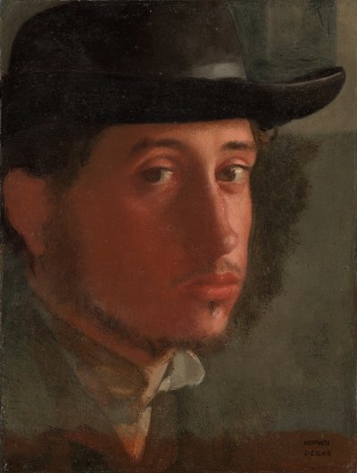 Self-portrait by Edgar Degas