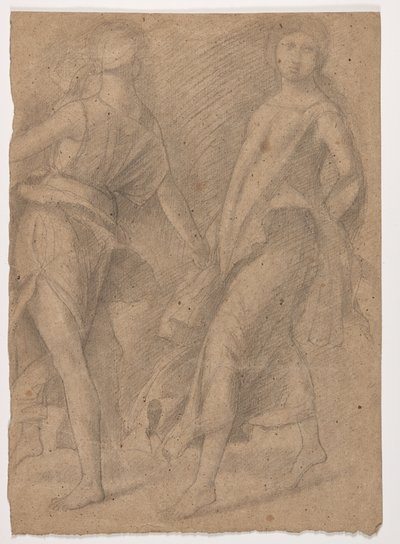 Study after Andrea Mantegna, "Parnassus" by Edgar Degas