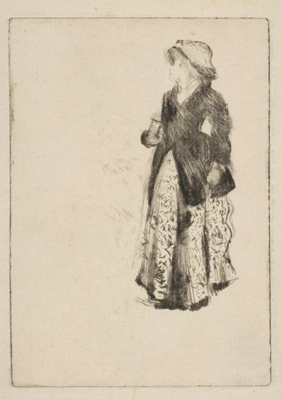 The Actress Ellen Andrée by Edgar Degas