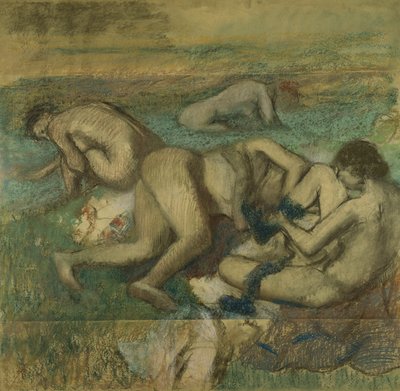 The Bathers by Edgar Degas