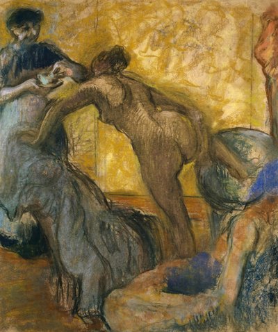 The Cup of Hot Chocolate by Edgar Degas