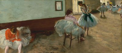 The Dance Lesson, c. 1879 by Edgar Degas